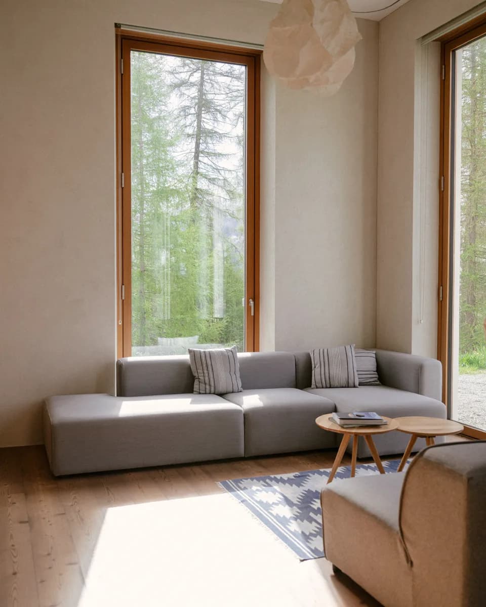 Innenraum der Berglodge Casa High Life