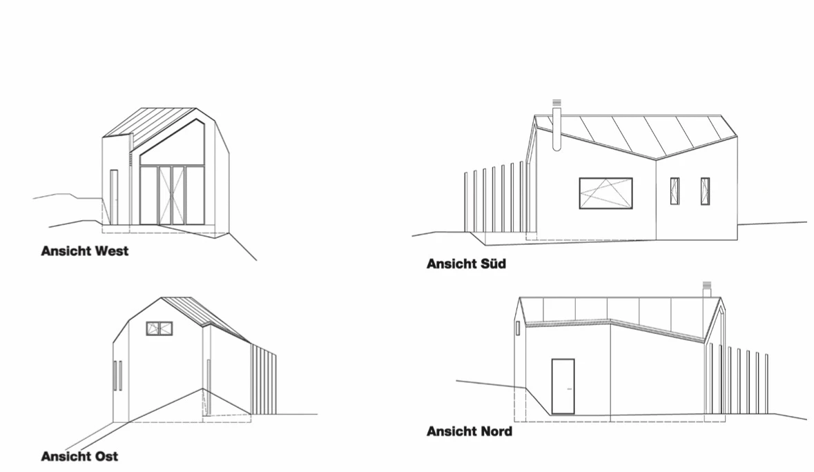 Grundriss und Form des Tiny House